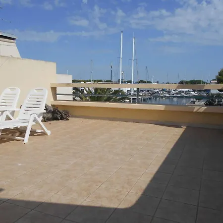 Marina Duplex 4 Couchages, Terrasse Et Solarium, Clim, Wifi, Parking, Port Camargue - Fr-1-250-217 Appartamento
